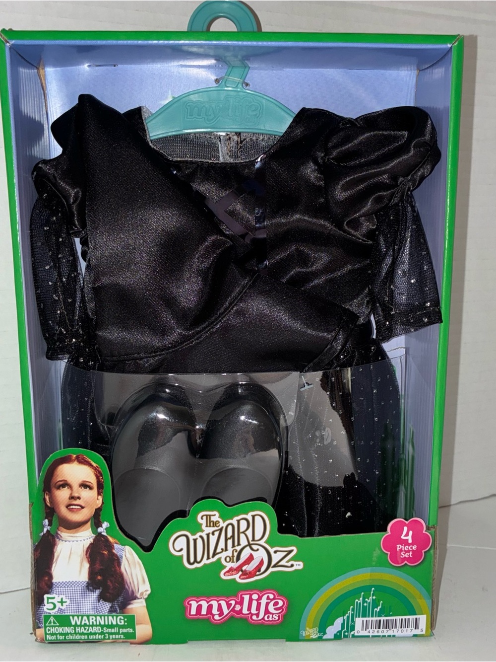 The Wizard of Oz Black Witch Costume for My Life As and AG Dolls